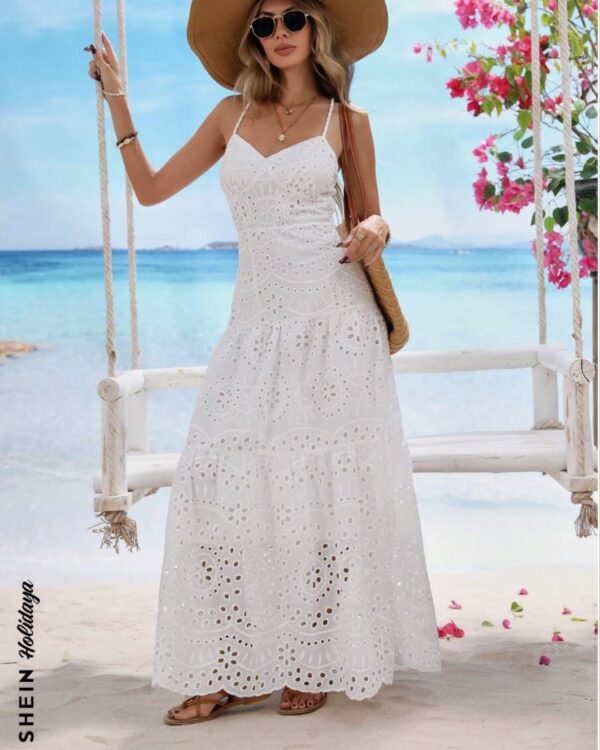 Floral Φόρεμα Λευκό