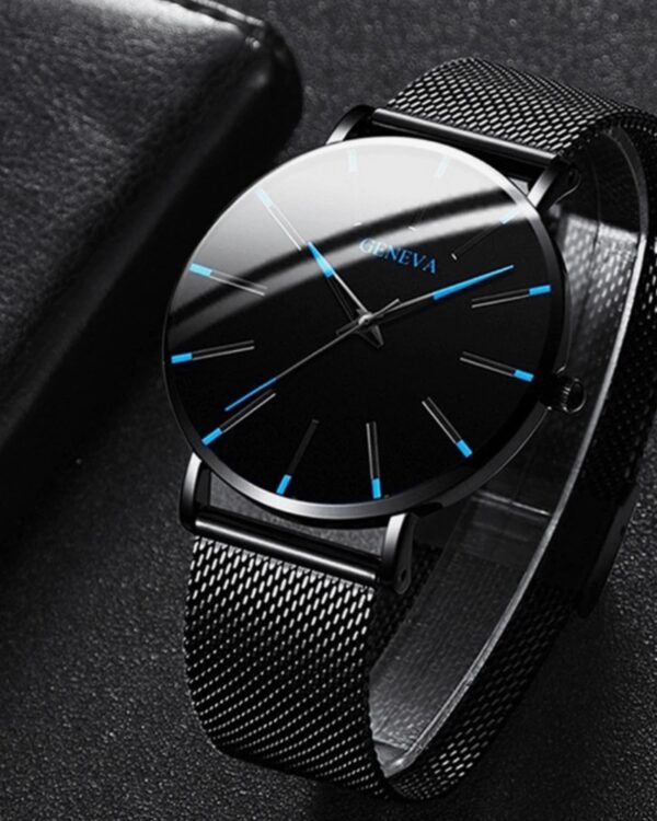 Casual Ανδρικό Ρολόι Μαύρο