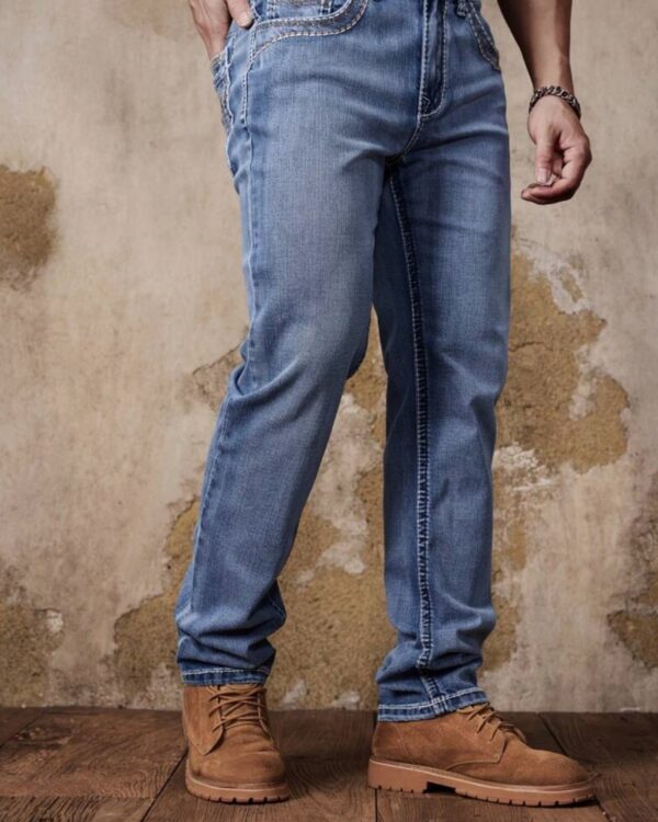 Ανδρικό Τζιν Παντελόνι Γαλάζιο