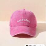 Ροζ Καπέλο Τζόκεϋ "California"