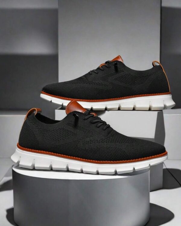 Μαύρα slip-on sneakers