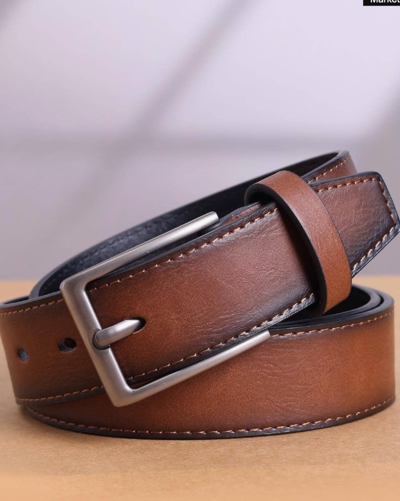 Ανδρική Δερμάτινη Ζώνη - Image 3